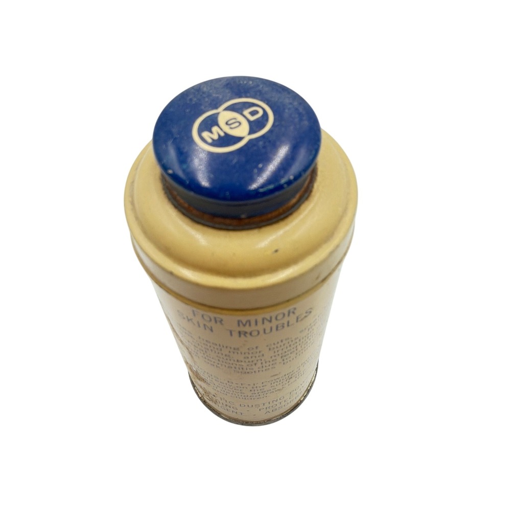Merck Sharp &‎ Dohme BFI Antiseptic First Aid Powder Tin Has Some Content 1.25oz - Picture 4 of 7